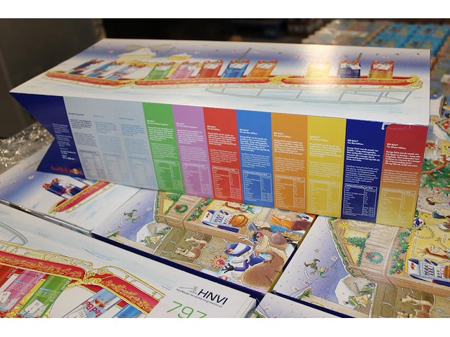 Zes adventskalenders red bull 24x 250 ml. tht 6-2026. - afbeelding 4 van  4