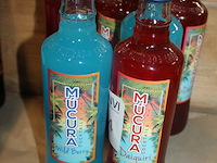 Zes diverse flessen mucura. - afbeelding 2 van  2