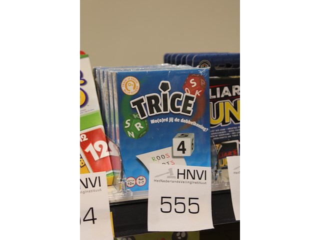 Zes dobbelspellen identidy trice. - afbeelding 2 van  2