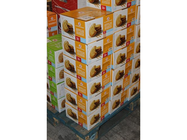 Zes dozen gevulde koeken. 6x 30 stuks. tht 7-25. - afbeelding 2 van  2