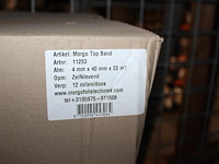 Zes dozen morgo topband. 4 x 40 mm x 22m. ca. 60 rollen. - afbeelding 2 van  3