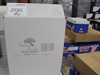 Zes dozen rode wijn cabernet sauvignon vallee des oliviers. 30 flessen. - afbeelding 3 van  3