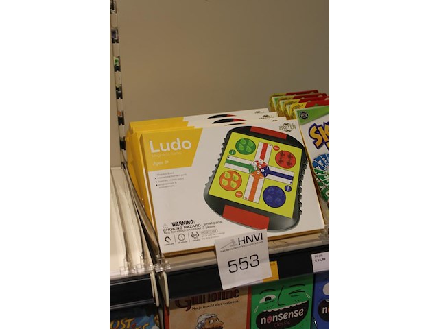 Zes engten ludo magentic game. - afbeelding 2 van  2