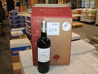 Zes flessen rode wijn mas delatour pays d'oc. - afbeelding 1 van  2