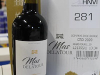 Zes flessen rode wijn mas delatour pays d'oc. - afbeelding 2 van  2