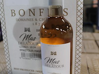 Zes flessen rosé wijn bonfils mas delatour 2022. - afbeelding 2 van  2