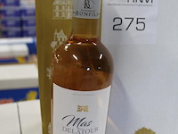 Zes flessen rose wijn mas delatour pays d'oc. - afbeelding 2 van  2