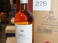 Zes flessen rose wijn mas delatour pays d'oc. - afbeelding 2 van  2