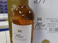 Zes flessen rose wijn mas delatour pays d'oc. - afbeelding 2 van  2