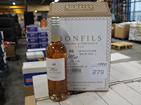 Zes flessen rose wijn mas delatour pays d'oc. - afbeelding 1 van  2