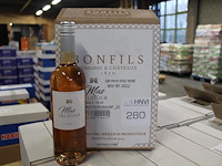 Zes flessen rose wijn mas delatour pays d'oc. - afbeelding 1 van  2