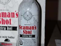 Zes flessen seaman´s shot extra hot. - afbeelding 2 van  2