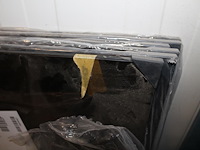 Zes getinte glasplaten 1400 x 8 mm. - afbeelding 3 van  4