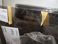 Zes getinte glasplaten 1400 x 8 mm. - afbeelding 4 van  4