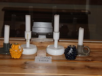 Zes kandelaars. - afbeelding 1 van  2