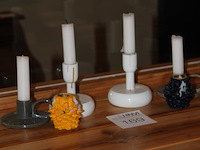 Zes kandelaars. - afbeelding 2 van  2