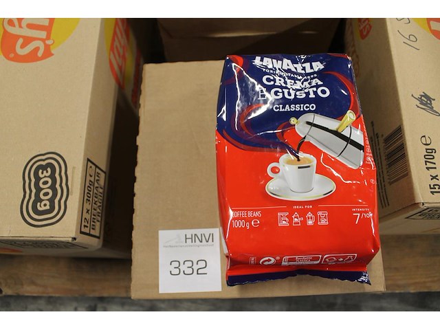 Zes kilopakken koffiebonen lavazza crema e aroma. tht 30-12-2024. - afbeelding 1 van  1