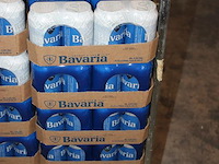 Zes trays bavaria bier. 144 blikjes. tht 9-26. bod inclusief statiegeldwaarde van 21,60 euro. - afbeelding 2 van  2