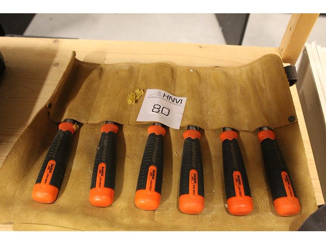 Zesdelige bijtelstel bahco - afbeelding 1 van  1