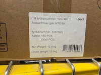 Zeskant moeren m10 (1050x) - afbeelding 3 van  3
