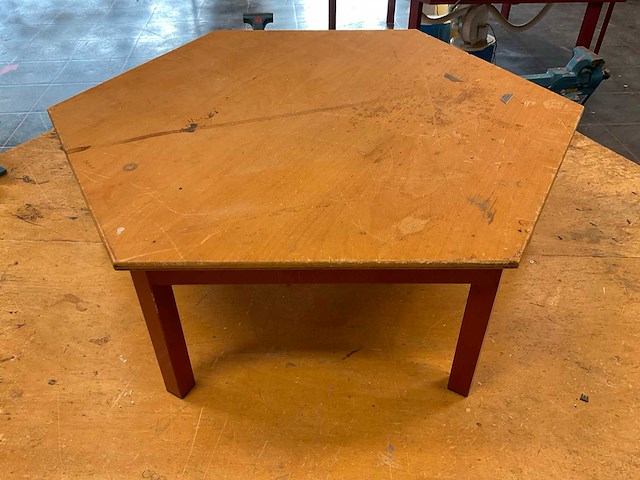 Zeskant werkbank met heuer bankschroeven - afbeelding 7 van  7