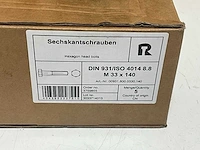 Zeskantbout m33x140 (20x) - afbeelding 4 van  4