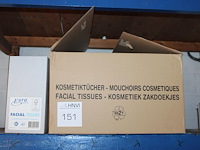 Zestien doosjes tissues euro products. - afbeelding 1 van  2
