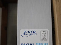 Zestien doosjes tissues euro products. - afbeelding 2 van  2