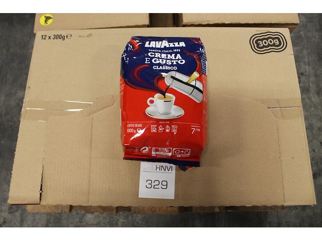 Zestien kilopakken koffiebonen lavazza crema e gusto. tht 30-12-2024. - afbeelding 1 van  2