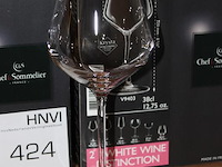 Zestien witte wijnglazen 38 cl. - afbeelding 2 van  2