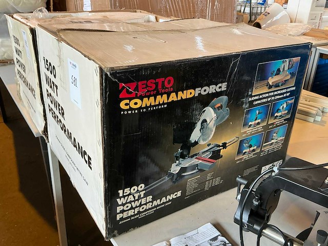 Zesto ntc2000 radiaalafkortzaagmachine - afbeelding 1 van  3