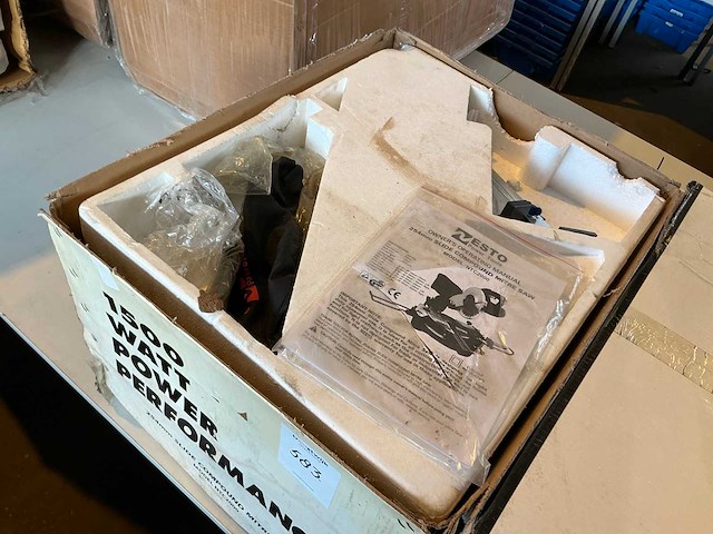 Zesto ntc2000 radiaalafkortzaagmachine - afbeelding 3 van  4