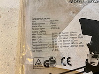 Zesto ntc2000 radiaalafkortzaagmachine - afbeelding 4 van  4