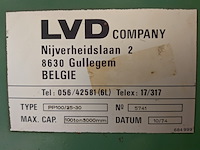 Zetbank 100ton, lvd, pp100/25-30, 1974 - afbeelding 4 van  24