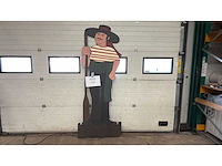 Zetstuk ; italië gondelvaarder venetië - afbeelding 1 van  1