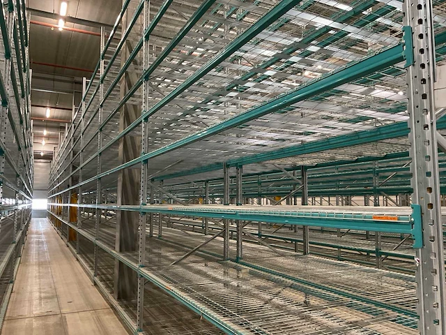 Zeus palletrack 120cm palletstelling (72 secties) - afbeelding 8 van  13