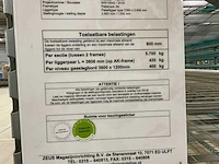 Zeus palletrack 120cm palletstelling (72 secties) - afbeelding 12 van  13