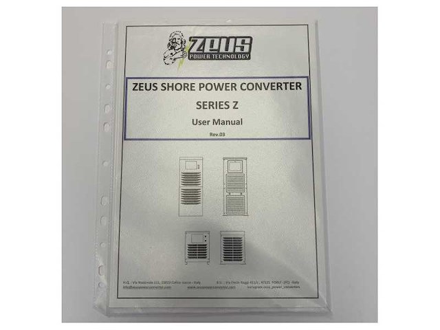Zeus zc25mb marine shore power converter 25kva - 170-520v to 2x 120v - afbeelding 8 van  11