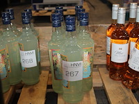 Zeven flessen mucura mojito. - afbeelding 1 van  2