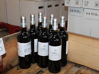 Zeven flessen rode wijn mas delatour pays d'oc. - afbeelding 1 van  2