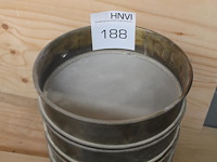 Zeven koperen controle zeven met doorsnede 21 cm. - afbeelding 3 van  4