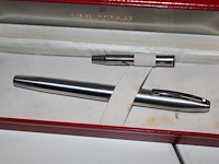 Zeven luxe pennen w.o. parkers, mont blanc en dupont. - afbeelding 4 van  4