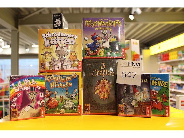 Zeven minispellen 999 games w.o. konijnenhokken, regenwormen, schrodingers katten etc. - afbeelding 1 van  2