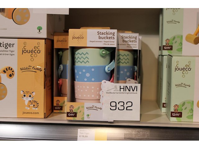 Zeven sets stapelemmers joueco. - afbeelding 1 van  2