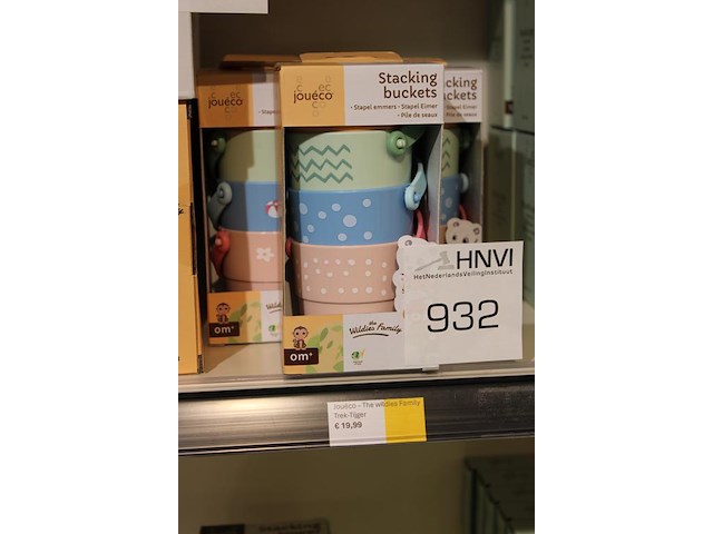 Zeven sets stapelemmers joueco. - afbeelding 2 van  2