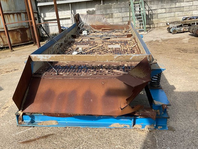 Zewe sws15/35 mobiele zeefinstallatie - afbeelding 2 van  4