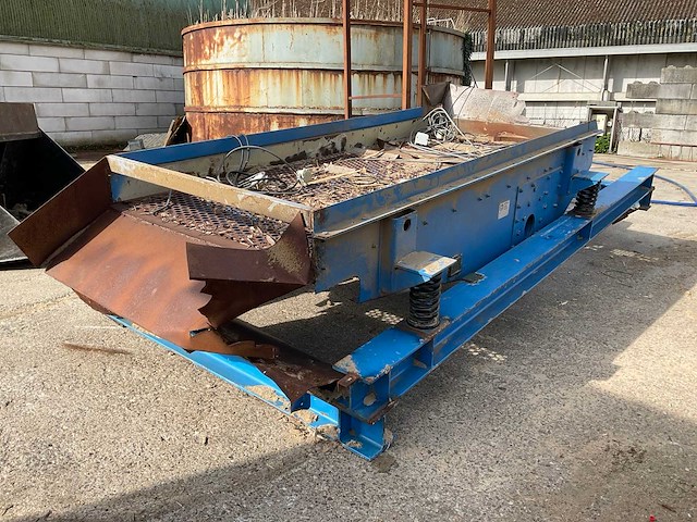 Zewe sws15/35 mobiele zeefinstallatie - afbeelding 3 van  4