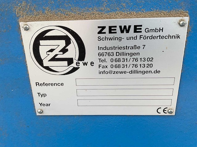 Zewe sws15/35 mobiele zeefinstallatie - afbeelding 4 van  4