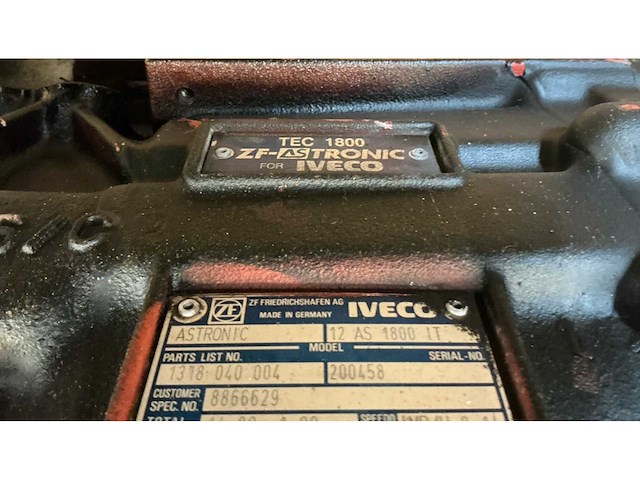 Zf astronic 12 as 1800 it versnellingsbak - afbeelding 2 van  10