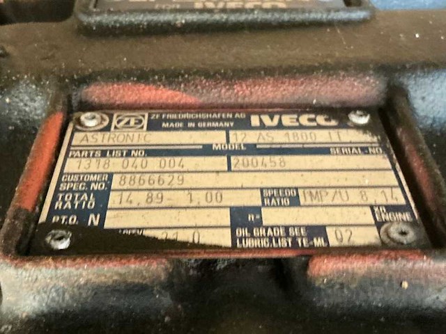 Zf astronic 12 as 1800 it versnellingsbak - afbeelding 10 van  10